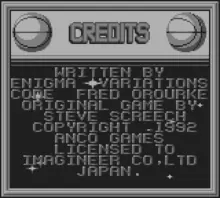 Image n° 1 - screenshots  : Tip Off